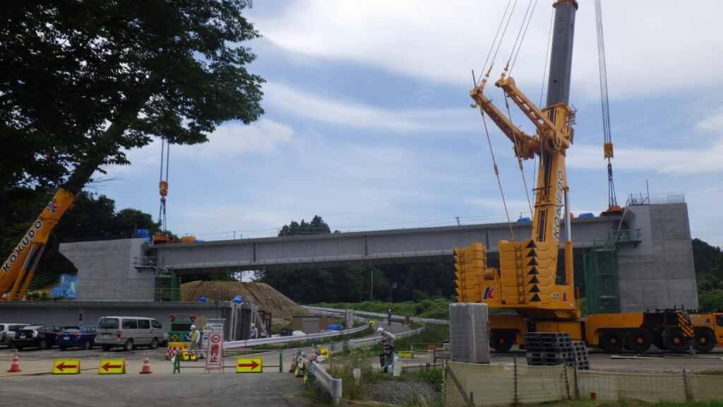 萩沢忽滑沢本線橋