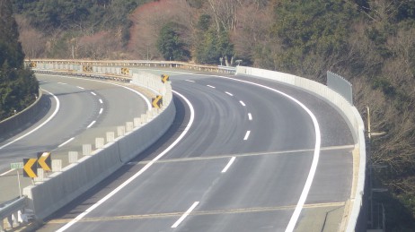 道谷第二橋(上り線）床版取替工事