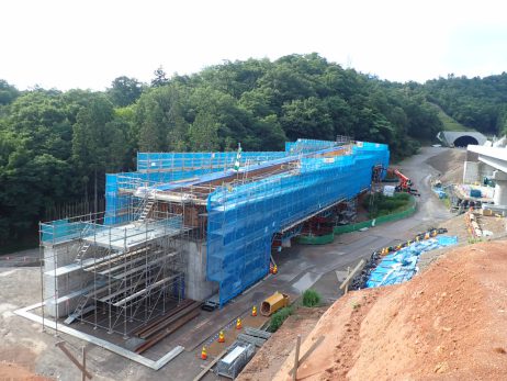 豊岡IC ONランプ橋