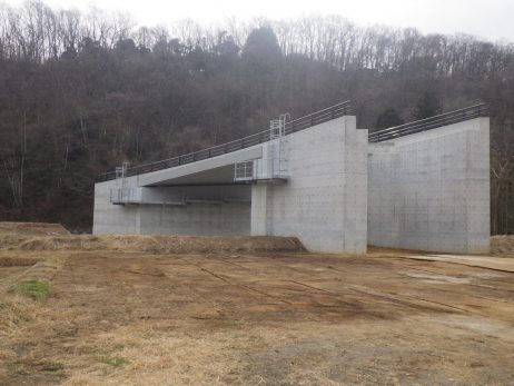 川内沢ダム付替市道１・２号橋