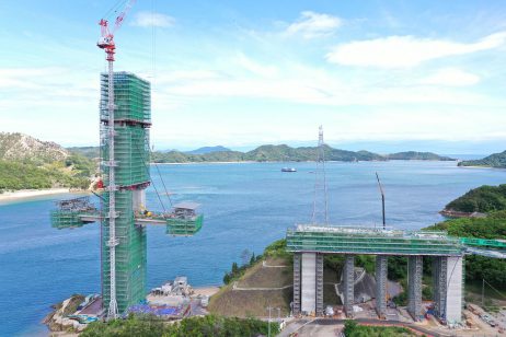 一般県道岩城弓削線　岩城橋建設工事（その１）